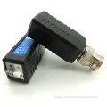 Rj45 To Bnc Video Converter 8MP 4K Passive Cctv Utp Video Balun Transceiver Manufactory